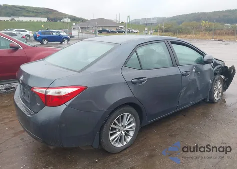2014 Toyota Corolla Le Plus z USA, uszkodzony, nr VIN 2T1BURHE0EC087316